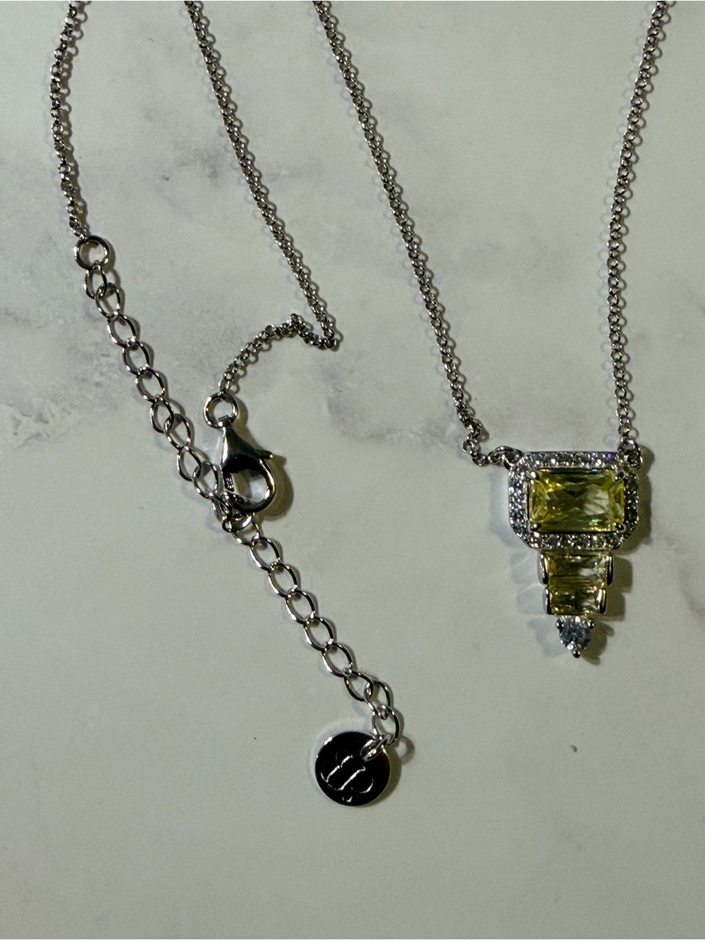 Bomb Party Lemon Quartz Necklace